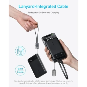 پاوربانک انکر مدل A1257 ظرفیت 10000 میلی آمپر ساعت